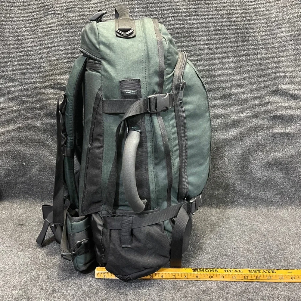 Eagle Creek Travel Gear‎ Vintage Large Green Cordura convertible Travel Backpack